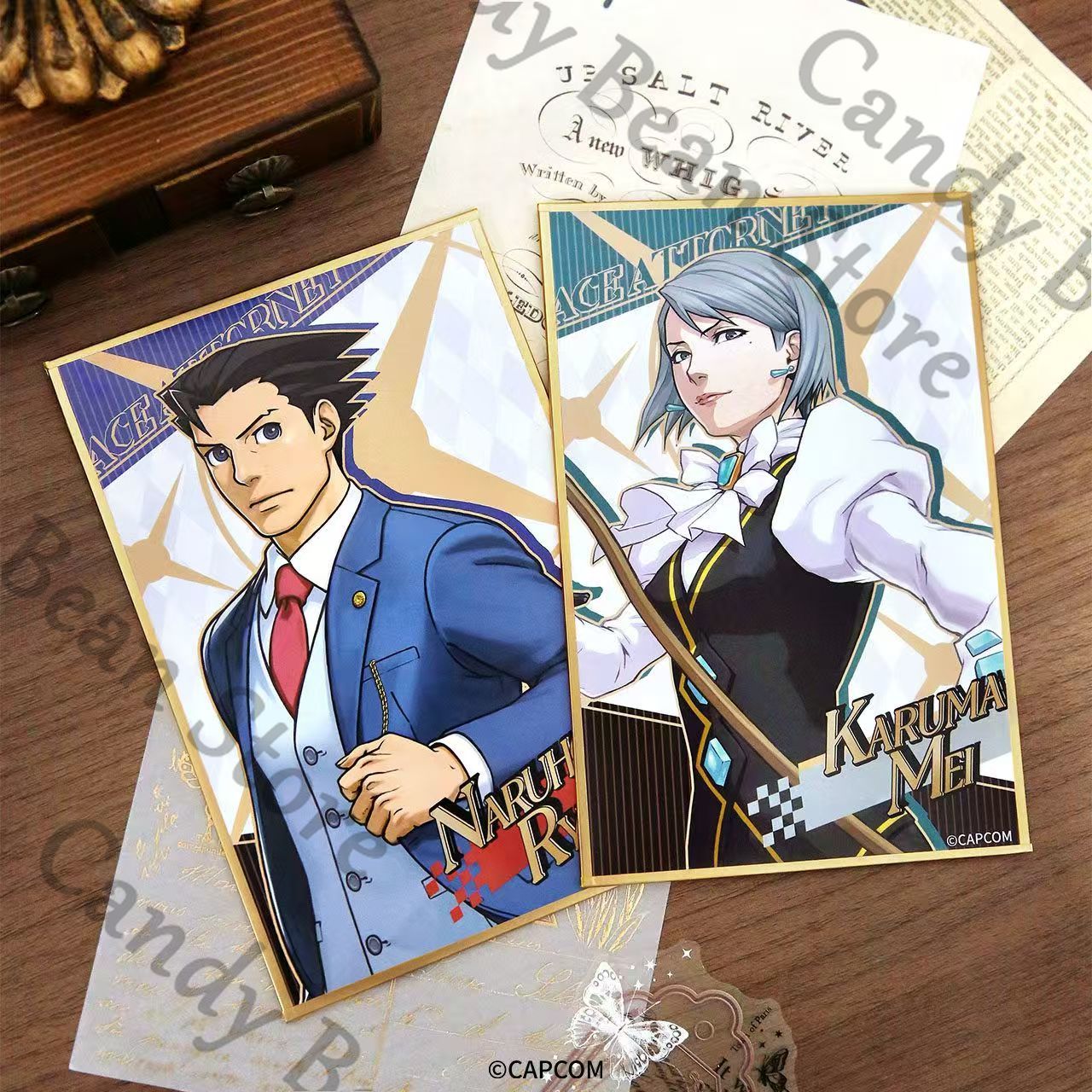 Original Anime Ace Attorney Mi – Board Game Illustrator Bewertung und Preis